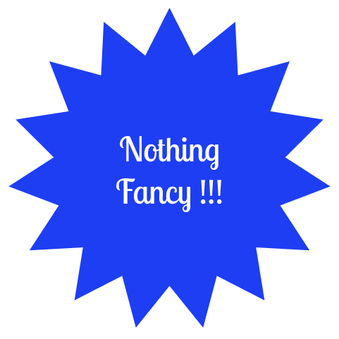 Nothing Fancy !!!